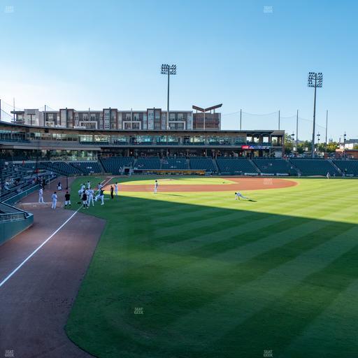 Truist Field - Section Home Run 7 Seat View