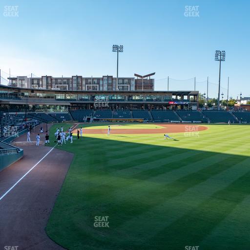Truist Field - Section Home Run 7 Seat View