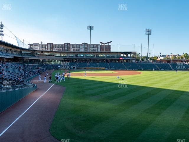 Truist Field - Section Home Run 7 Seat View