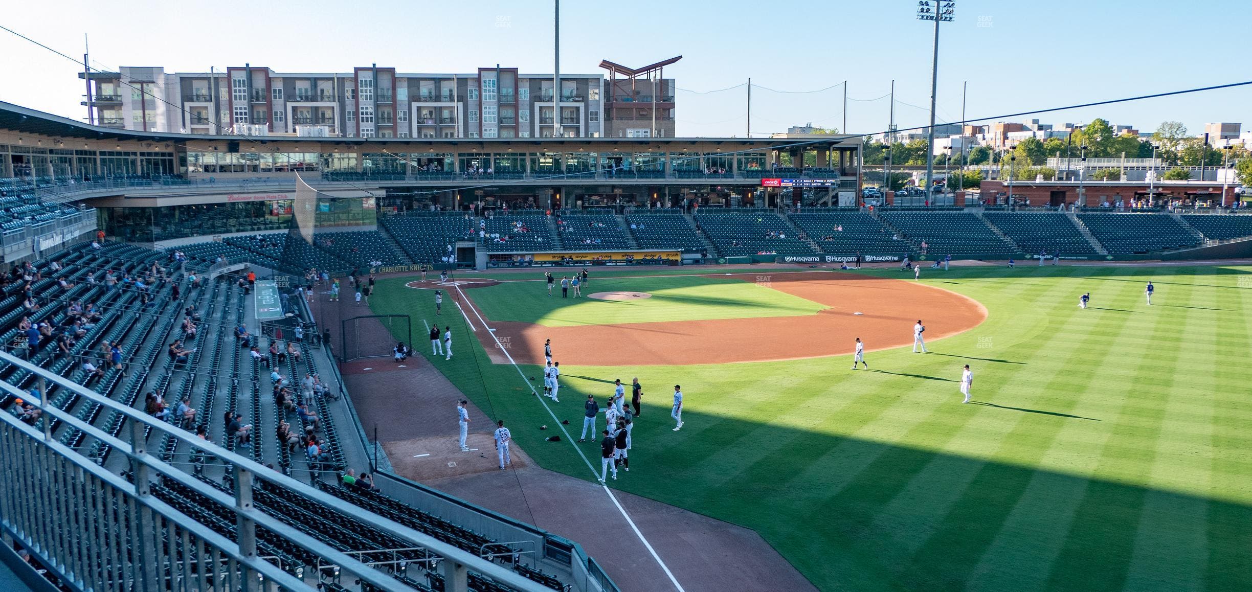 Truist Field - Section Home Run Porch Standing Room Seat View