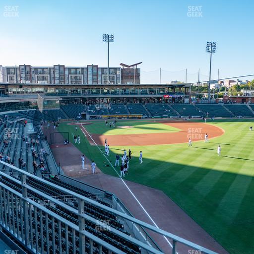 Truist Field - Section Home Run Porch Standing Room Seat View