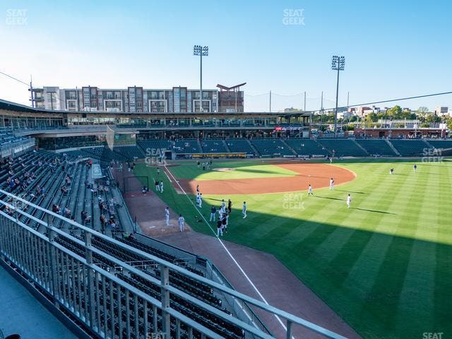 Truist Field - Section Home Run Porch Standing Room Seat View