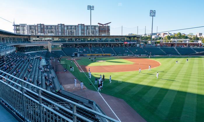 Truist Field - Section Home Run Porch Standing Room Seat View