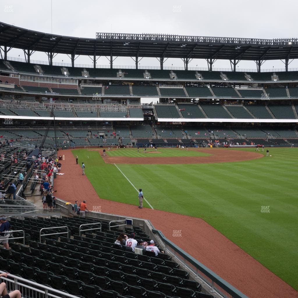 Truist Park - Section 107 Seat View