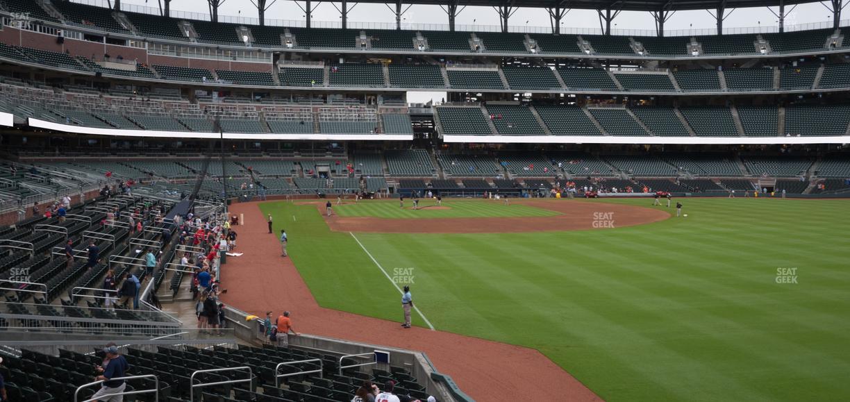 Truist Park - Section 107 Seat View