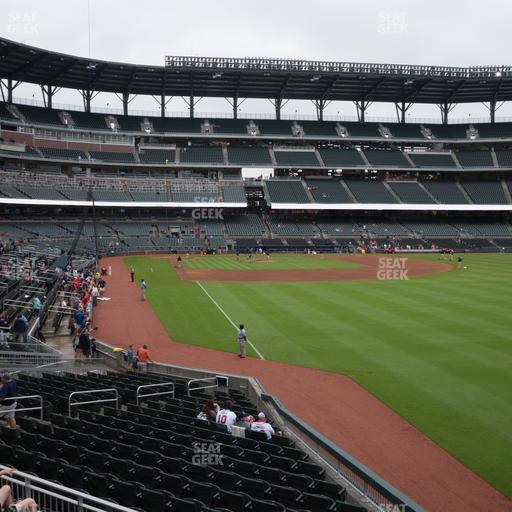 Truist Park - Section 107 Seat View