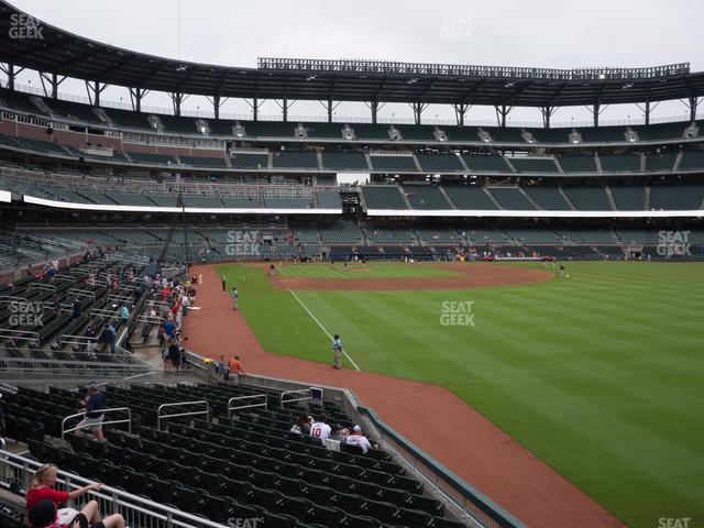 Truist Park - Section 107 Seat View