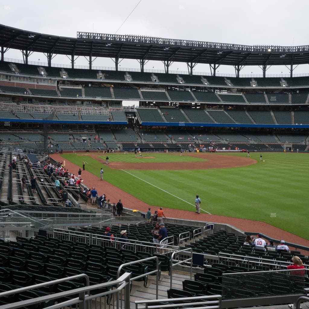 Truist Park Section 110 Seat View SeatGeek