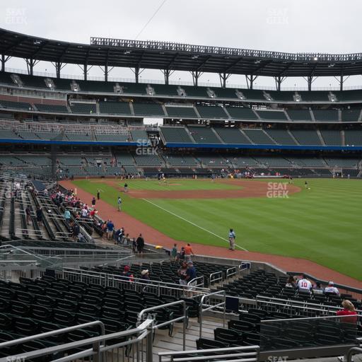 Truist Park - Section 110 Seat View