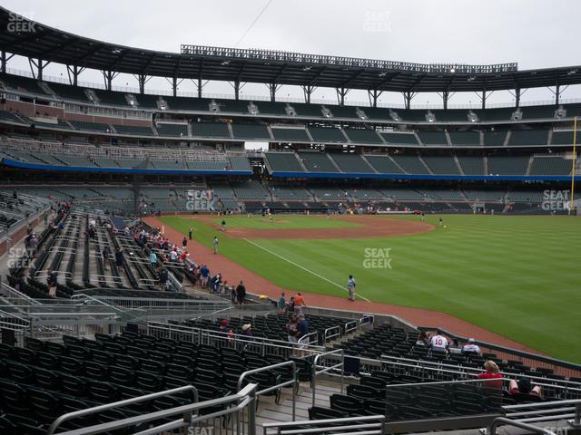 Truist Park - Section 110 Seat View