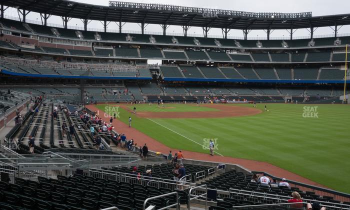 Truist Park - Section 110 Seat View