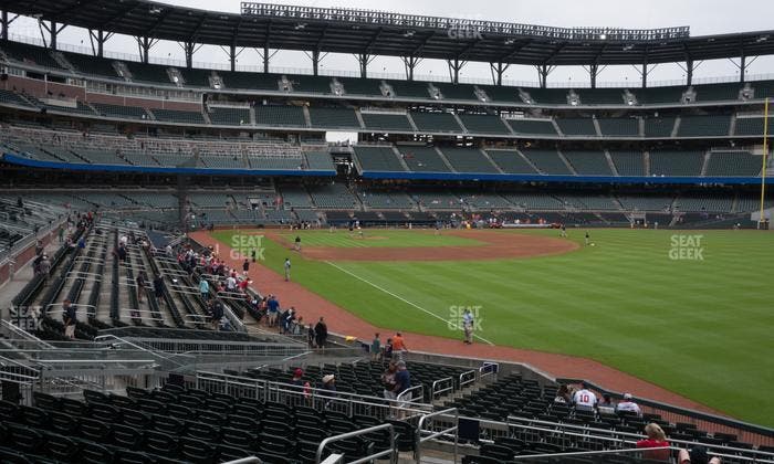 Truist Park - Section 110 Seat View