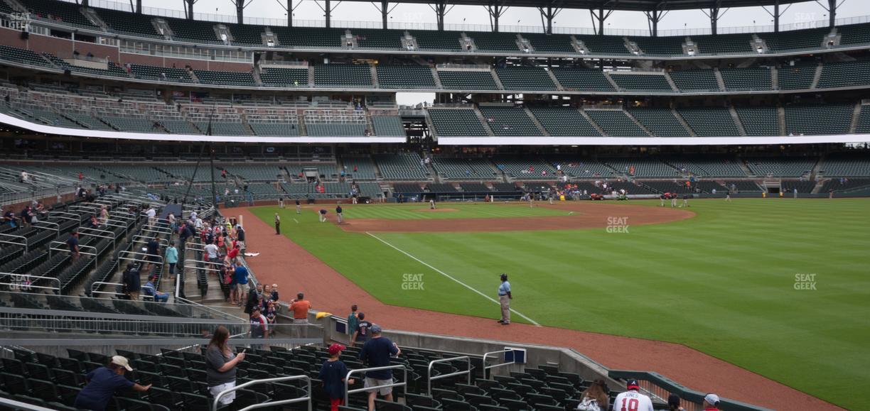 Truist Park - Section 111 Seat View