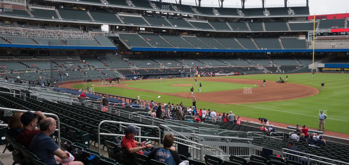 Truist Park - Section 113 Seat View