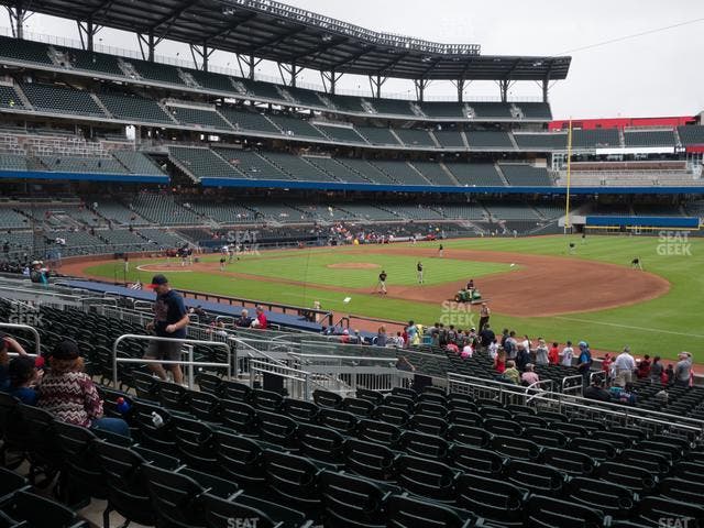 Truist Park - Section 114 Seat View