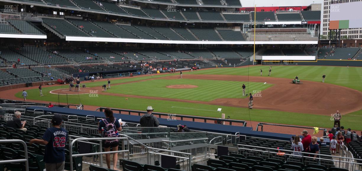 Truist Park - Section 116 Seat View