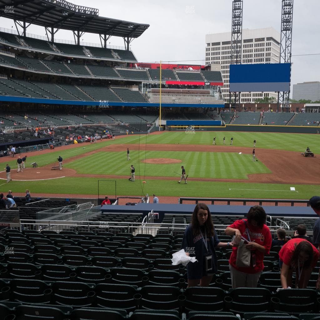 Truist Park - Section 120 Seat View