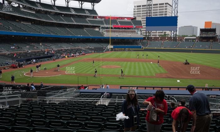 Truist Park - Section 120 Seat View