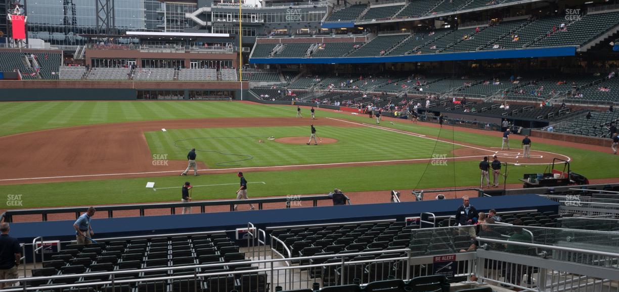 Truist Park - Section 133 Seat View