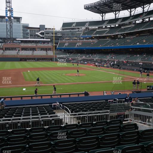 Truist Park - Section 133 Seat View