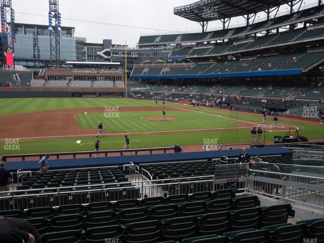 Truist Park - Section 133 Seat View