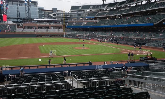 Truist Park - Section 133 Seat View