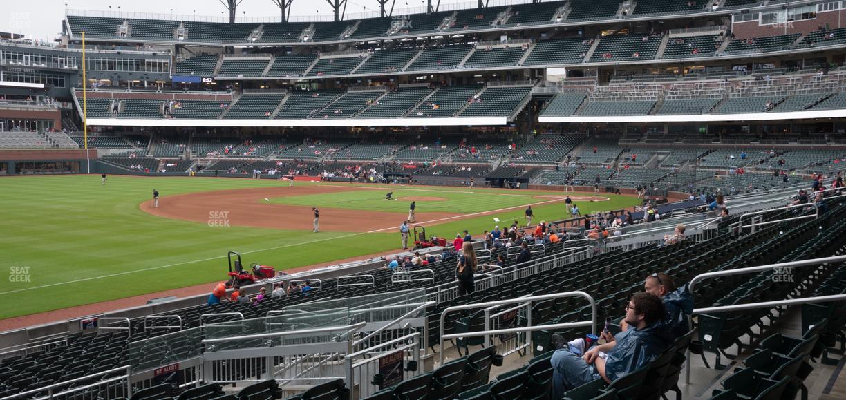 Truist Park - Section 140 Seat View