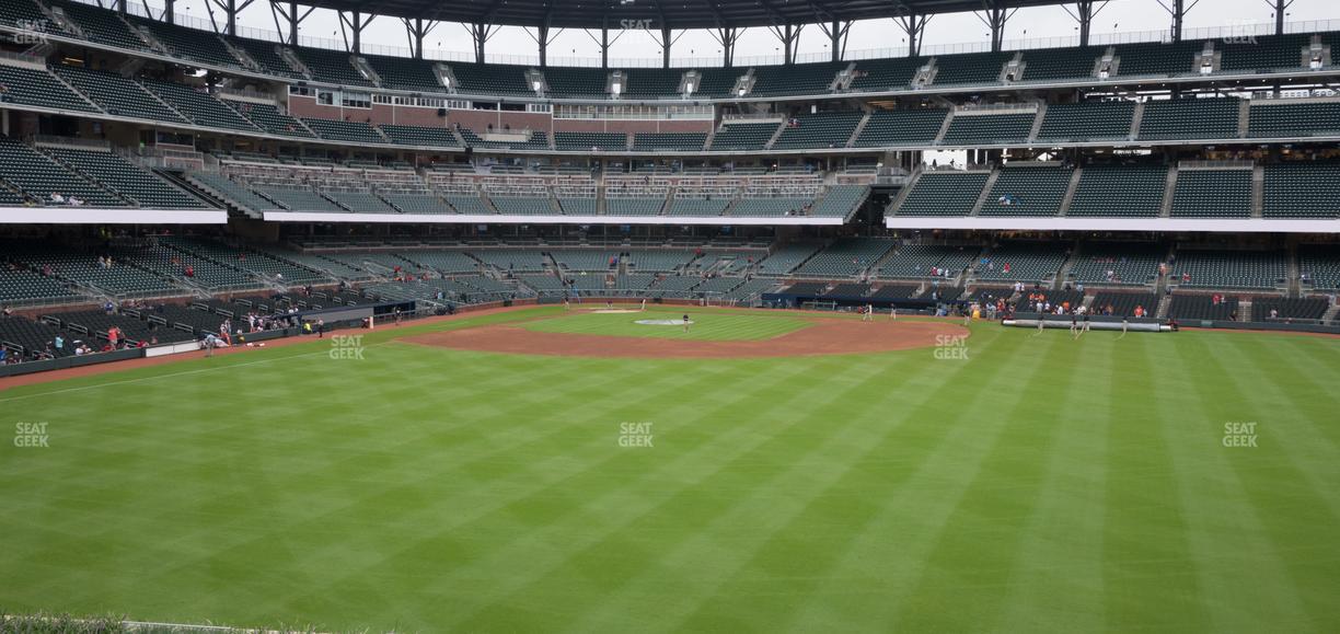 Truist Park - Section 154 Seat View