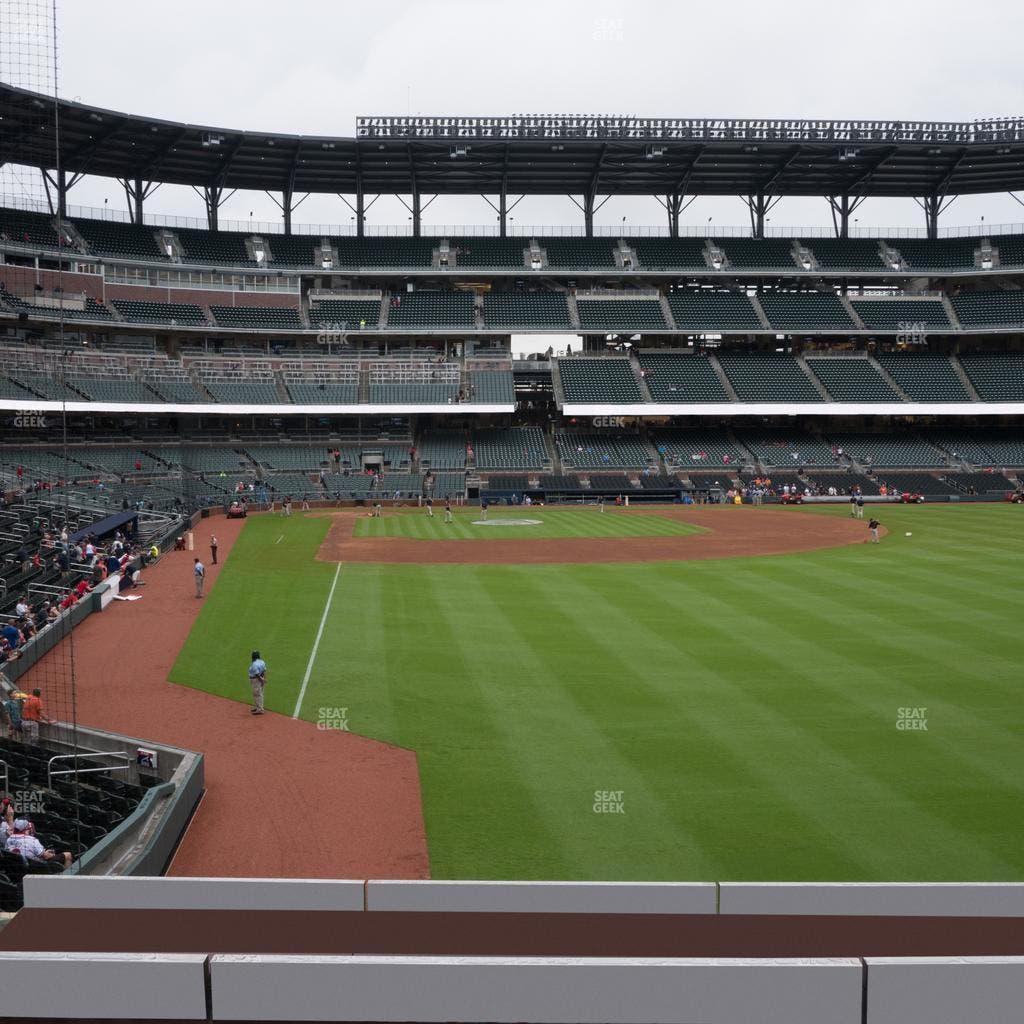 Truist Park - Section 160 Seat View