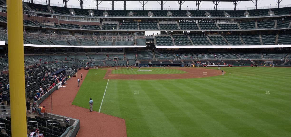 Truist Park - Section 160 Seat View