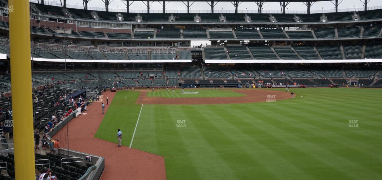 Truist Park - Section 160 Seat View