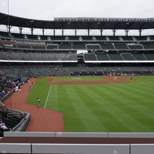 Truist Park - Section 160 Seat View