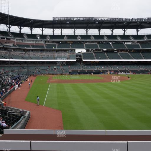 Truist Park - Section 160 Seat View