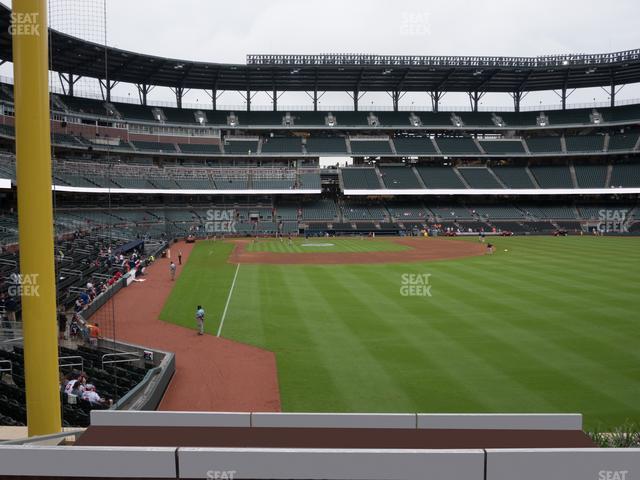 Truist Park - Section 160 Seat View