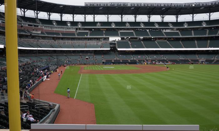 Truist Park - Section 160 Seat View