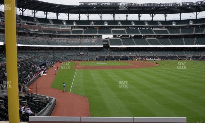 Truist Park - Section 160 Seat View