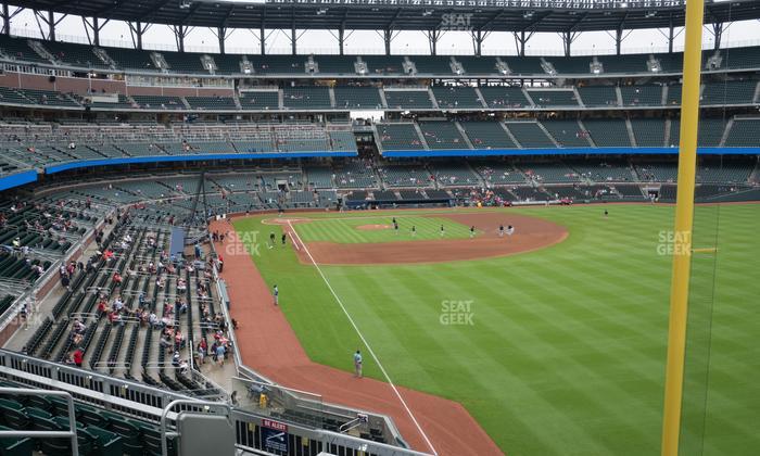 Truist Park - Section 210 Seat View