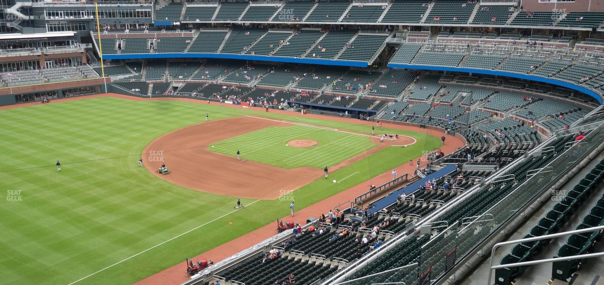 Truist Park - Section 340 Seat View