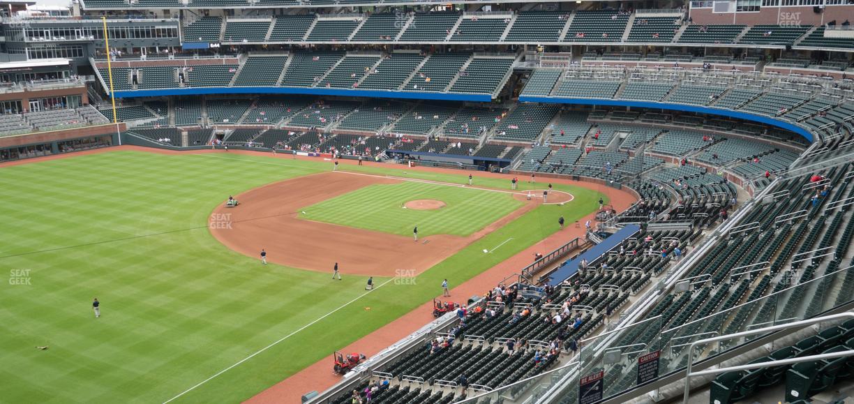 Truist Park - Section 341 Seat View