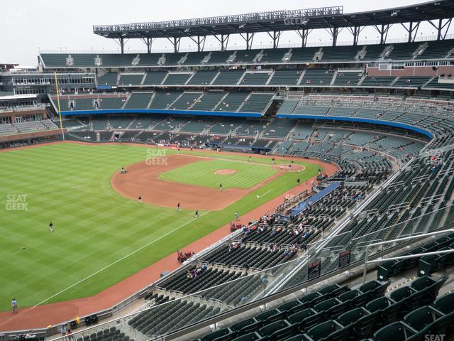 Truist Park - Section 341 Seat View