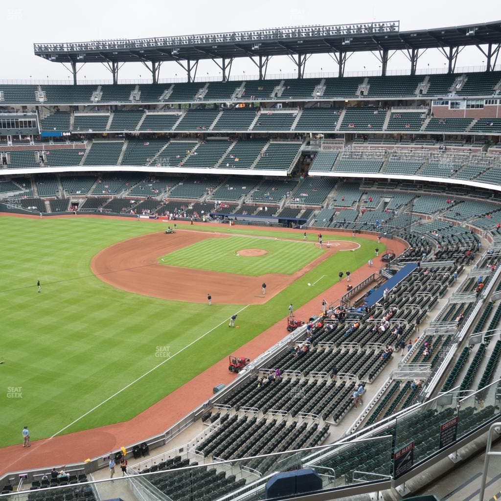 Truist Park - Section 342 Seat View