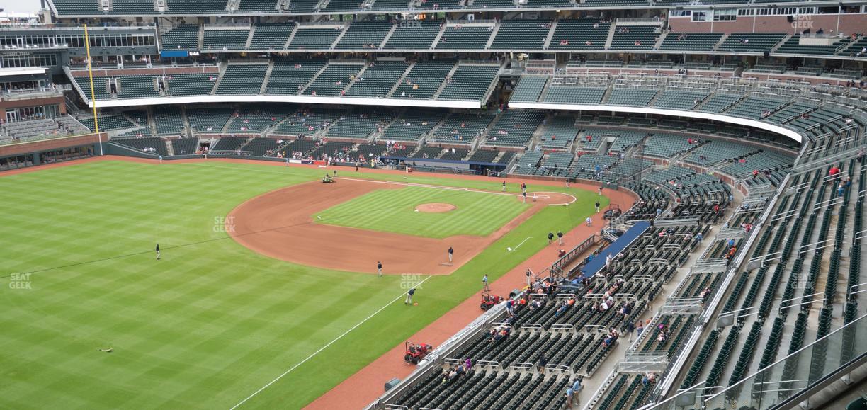 Truist Park - Section 342 Seat View