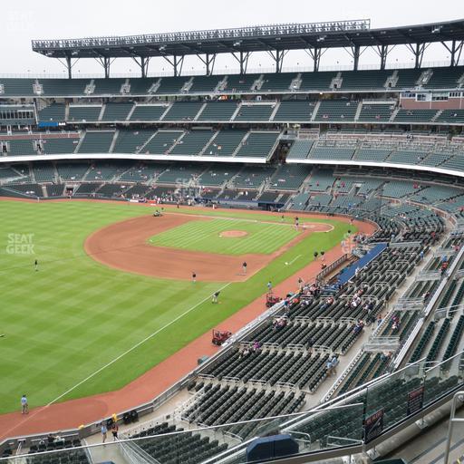 Truist Park - Section 342 Seat View