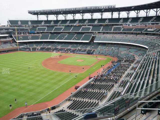 Truist Park - Section 342 Seat View