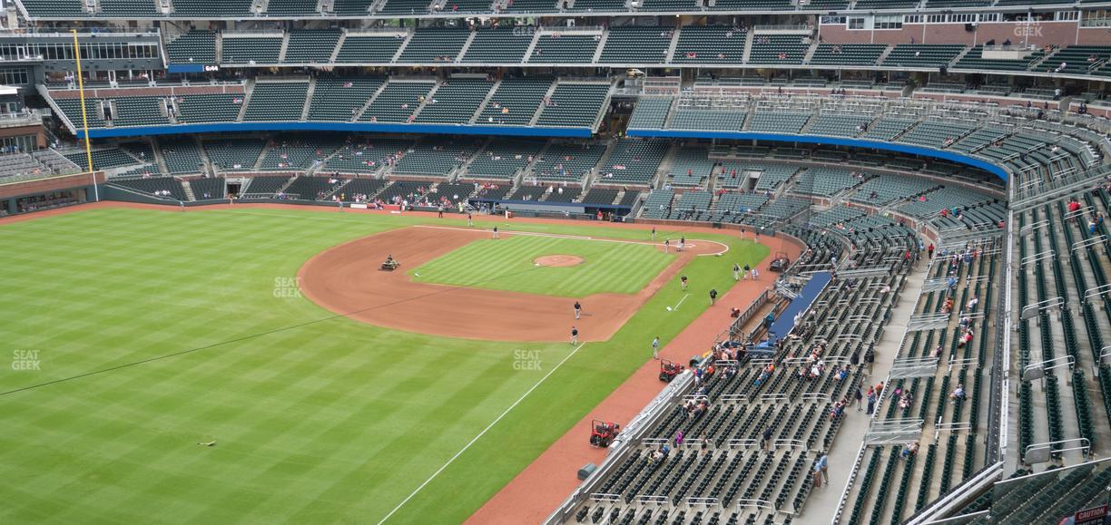 Truist Park - Section 343 Seat View