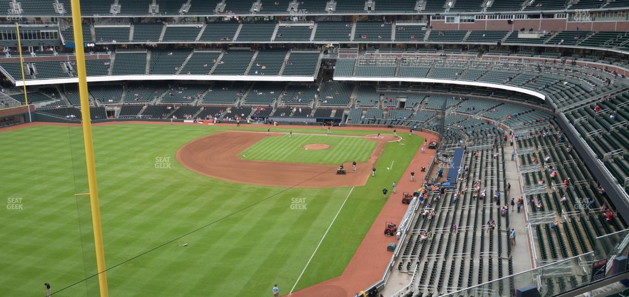 Truist Park - Section 344 Seat View