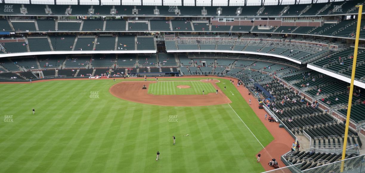 Truist Park - Section 347 Seat View