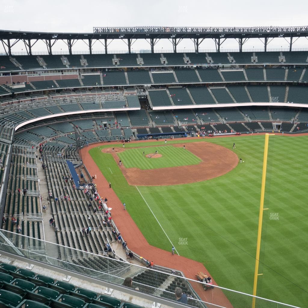 Truist Park - Section 410 Seat View