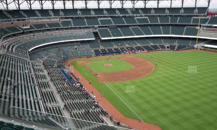 Truist Park - Section 411 Seat View