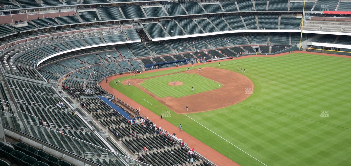 Truist Park - Section 412 Seat View